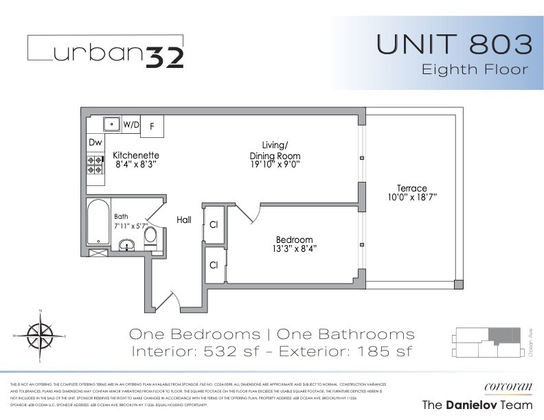 608 Ocean Avenue, Unit 803 Brooklyn, NY 11226 - Photo 6 of 6