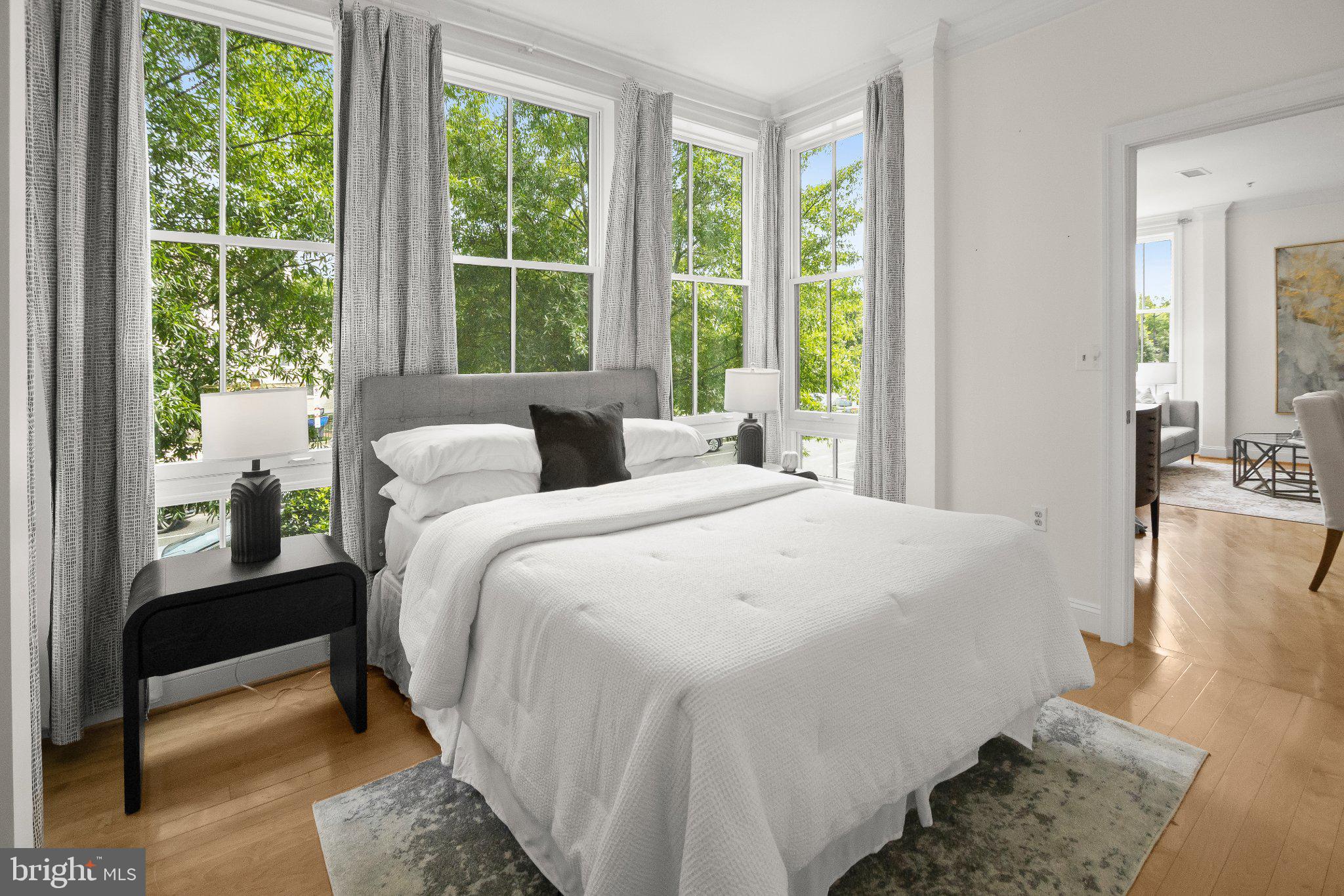 1210 R Street Northwest, Unit 109 Washington, DC 20009 - Photo 10 of 20 Spacious and bright Bedroom Ensuites