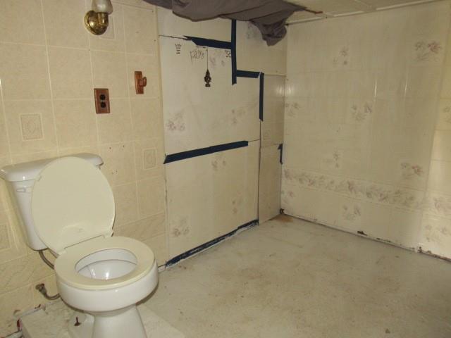273 Odonnal Road Mill Run, PA 15464 - Photo 15 of 19 a bathroom with a toilet a sink and shower