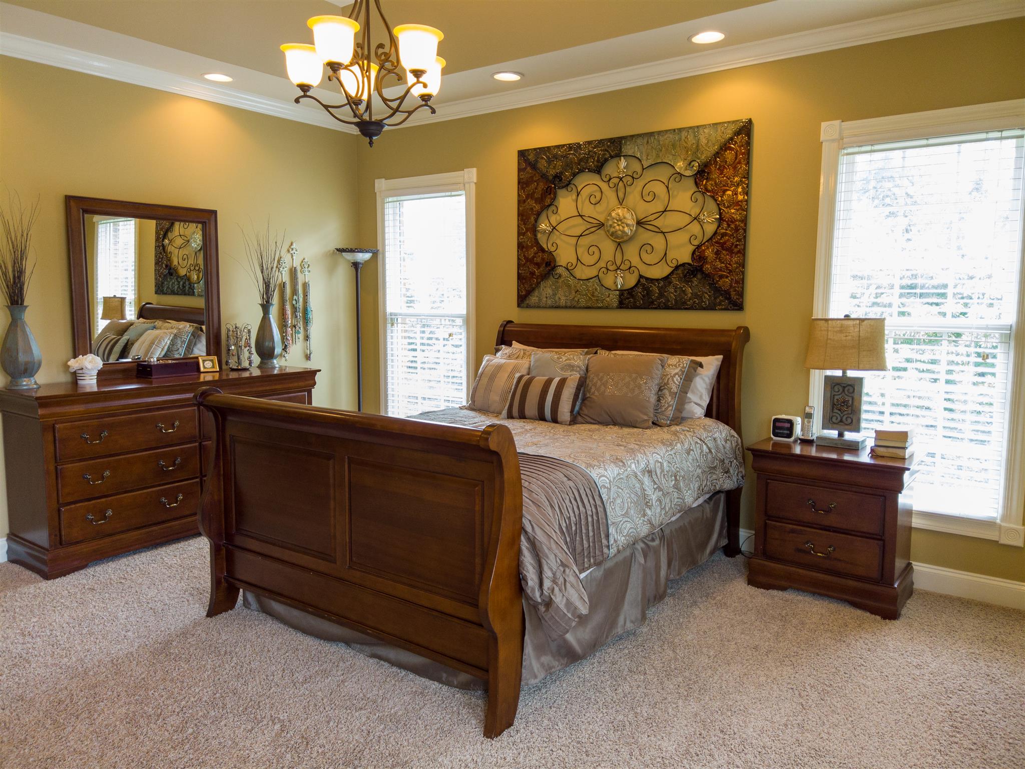 3539 Old Rome Pike Lebanon, TN 37087 - Photo 21 of 30 Master bedroom with trayed ceiling