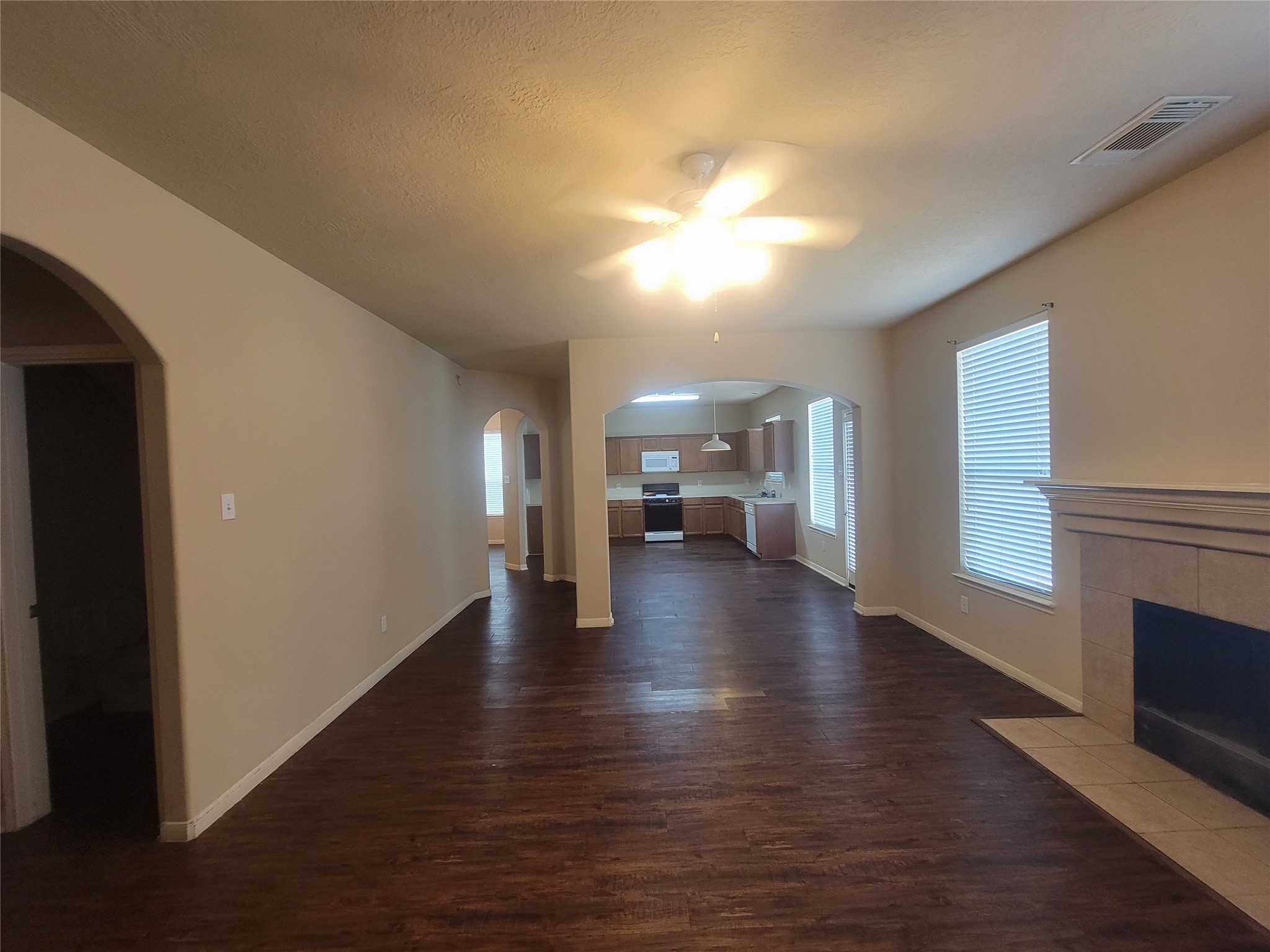 3110 Clover Ranch Circle Katy, TX 77494 - Photo 14 of 28 a view of livingroom with furniture and wooden floor