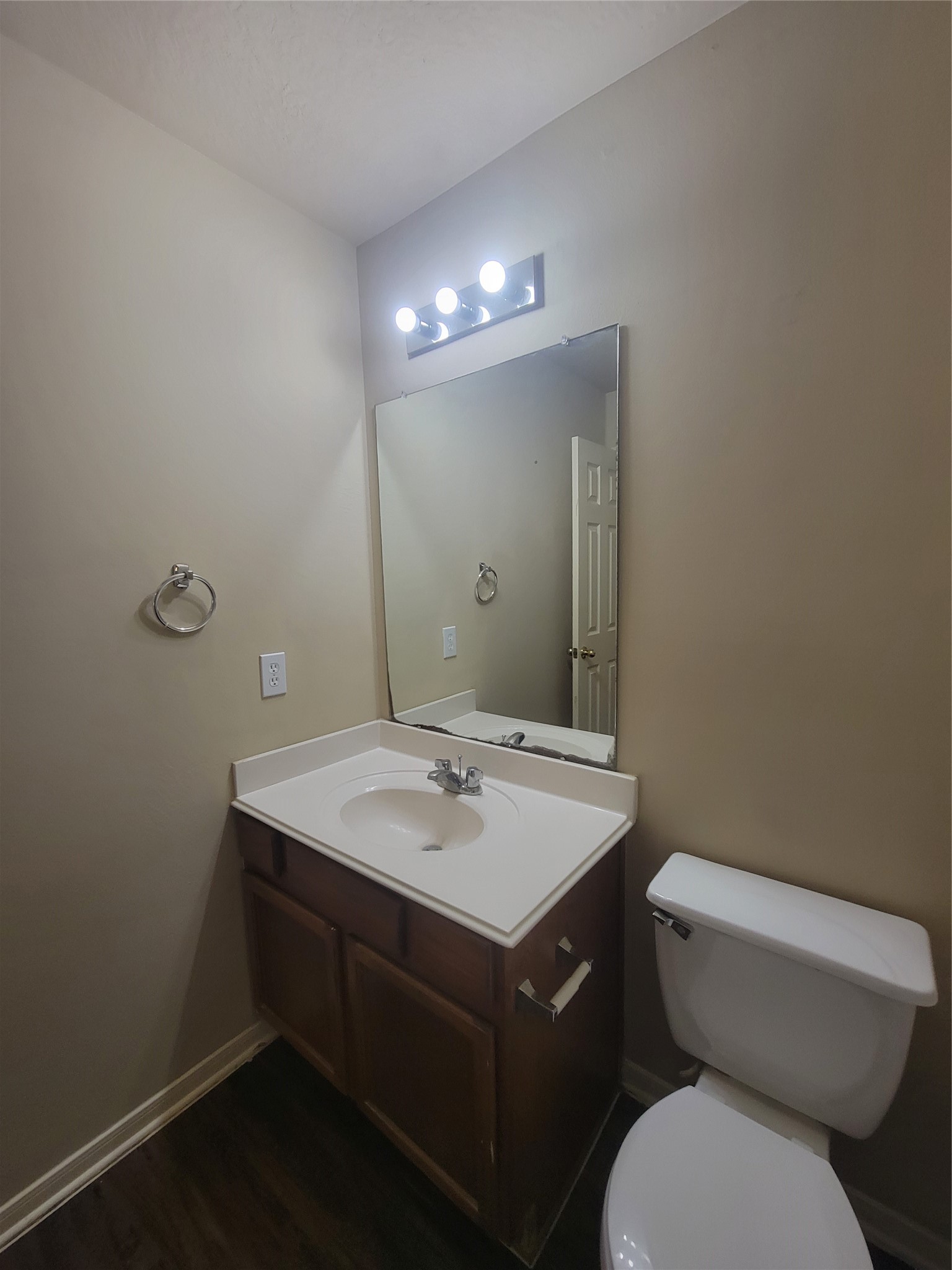 3110 Clover Ranch Circle Katy, TX 77494 - Photo 23 of 28 a bathroom with a toilet sink and mirror