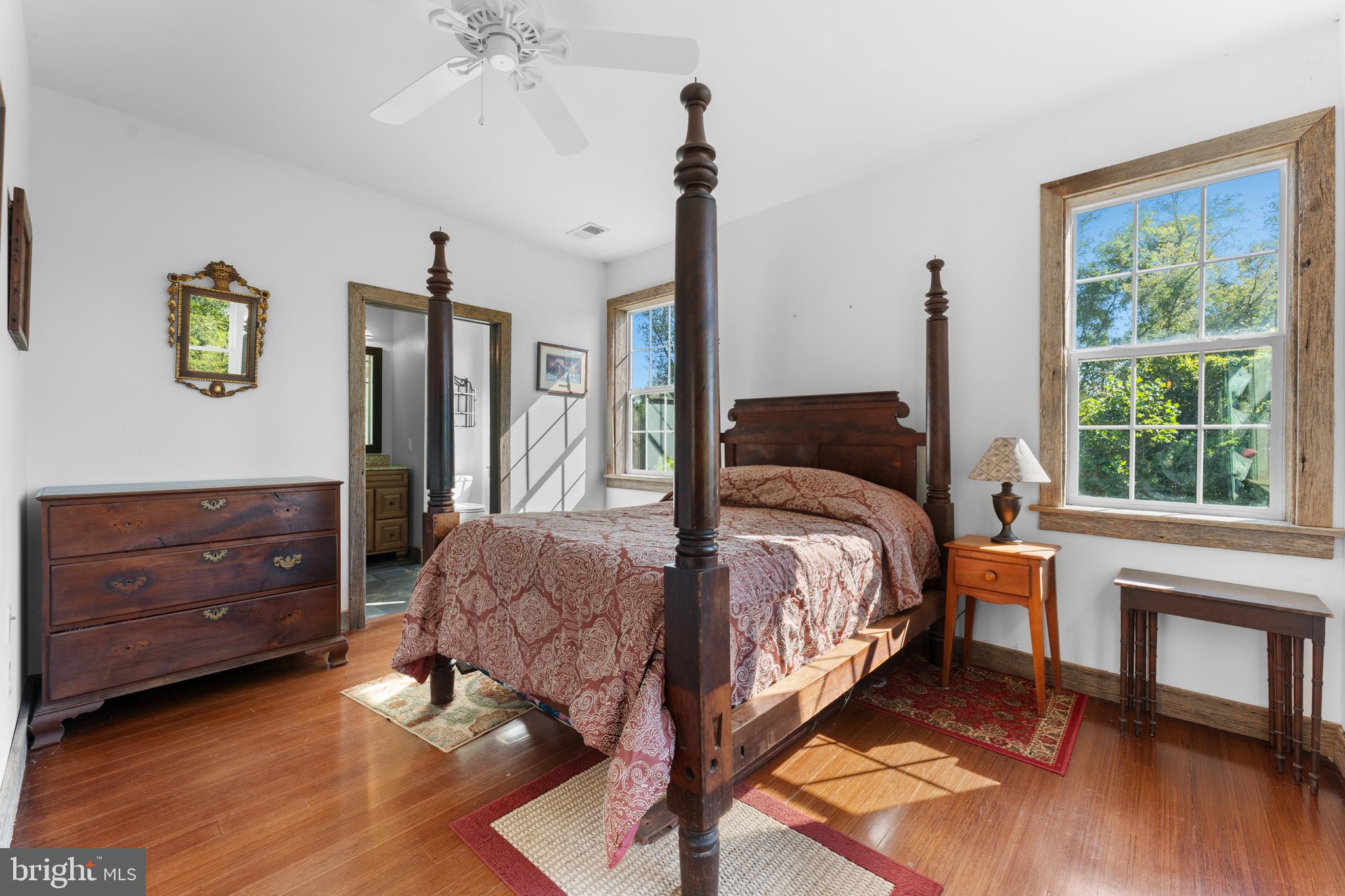 439 Rudasill Mill Road Woodville, VA 22749 - Photo 34 of 48 Bedroom suite with lots of light