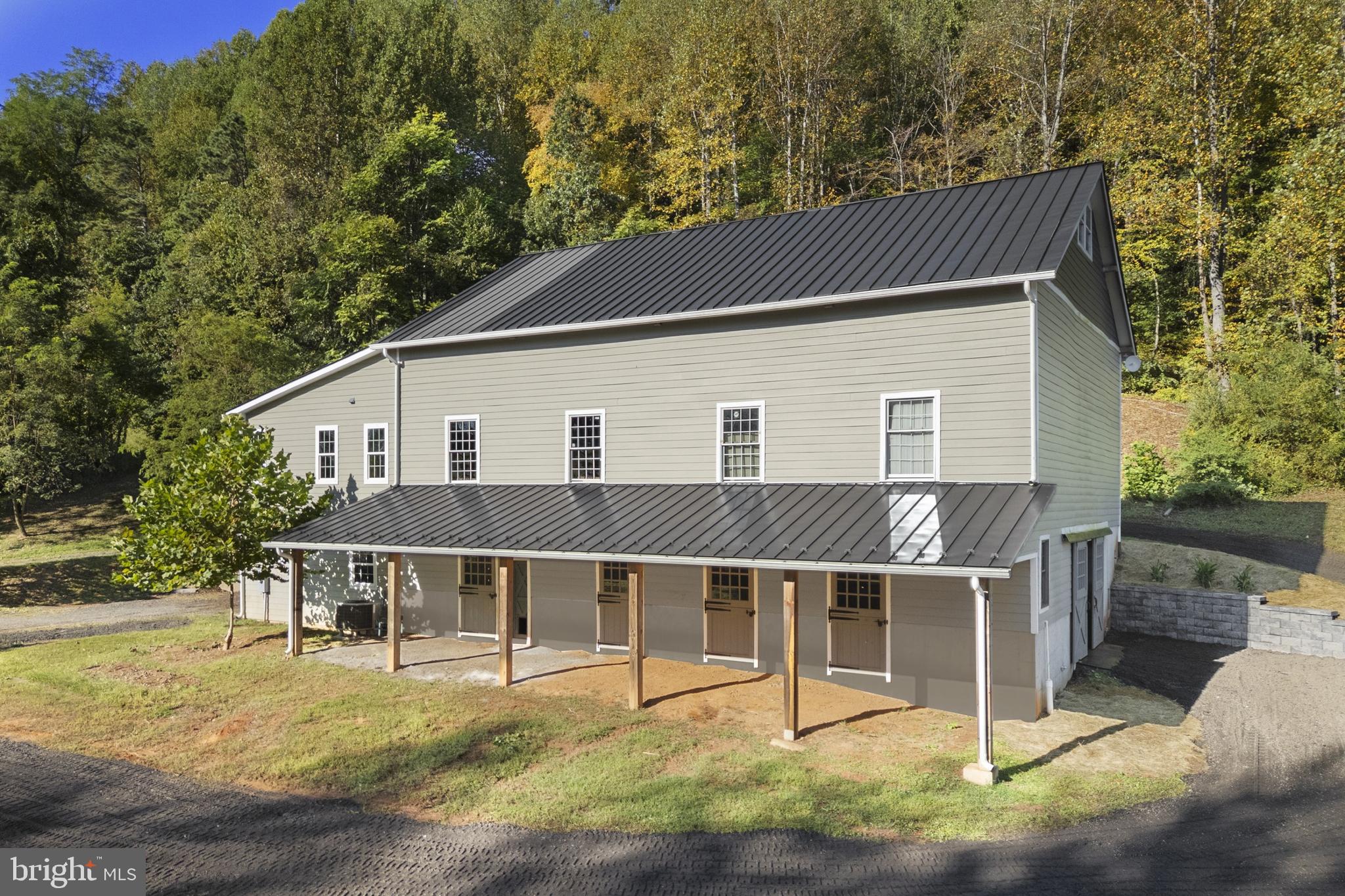 439 Rudasill Mill Road Woodville, VA 22749 - Photo 6 of 48 Huge timber frame bank barn built in 2018