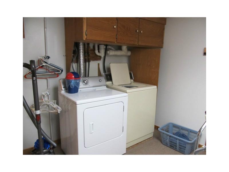 72 W Road West Gardiner, ME 04345 - Photo 20 of 26 Basement. Washer & dryer