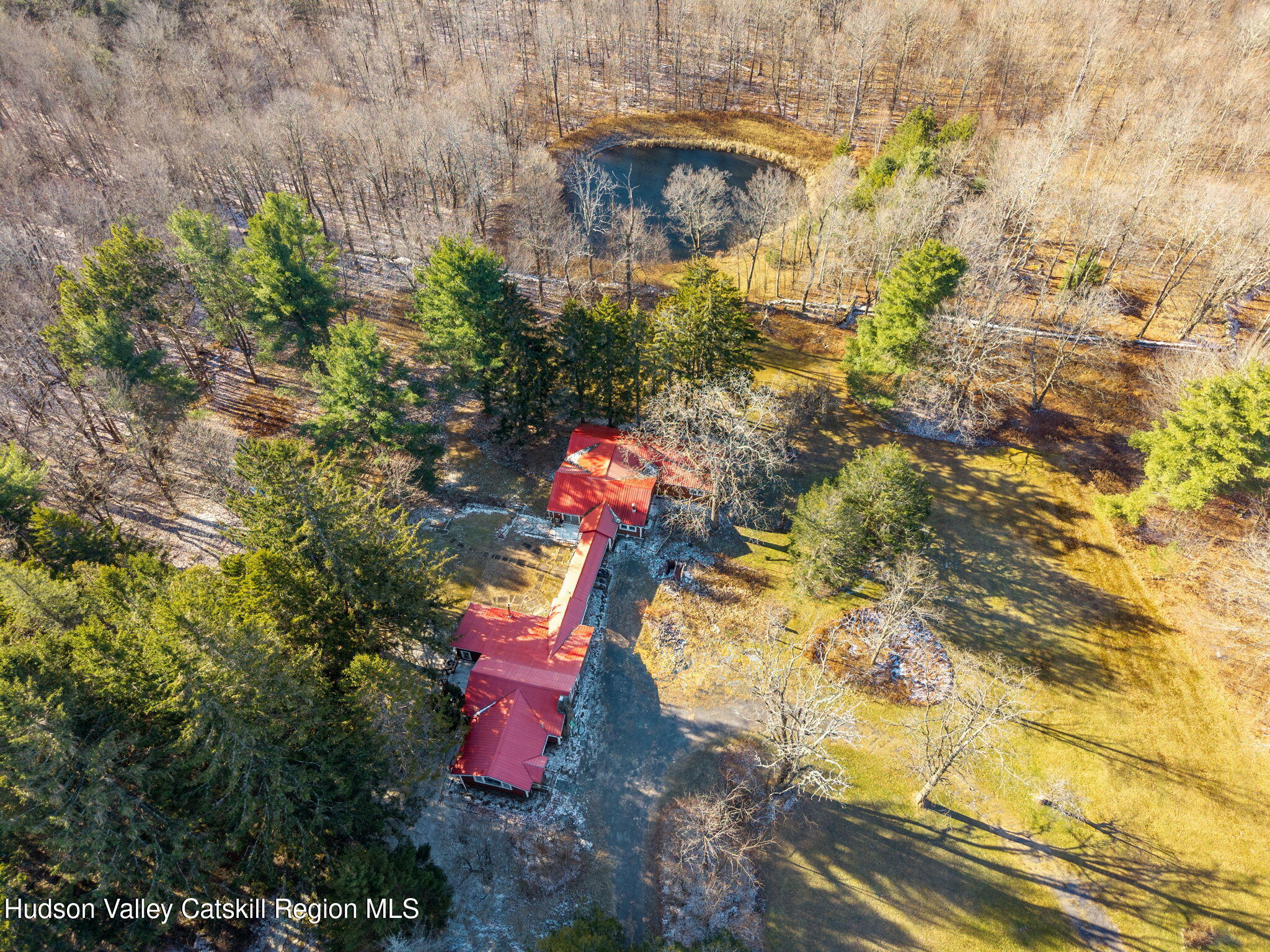 403 Blueberry Hill Road Middleburgh, NY 12122 - Photo 32 of 50 a bird view of building