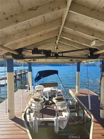 a view of a table and chairs in patio