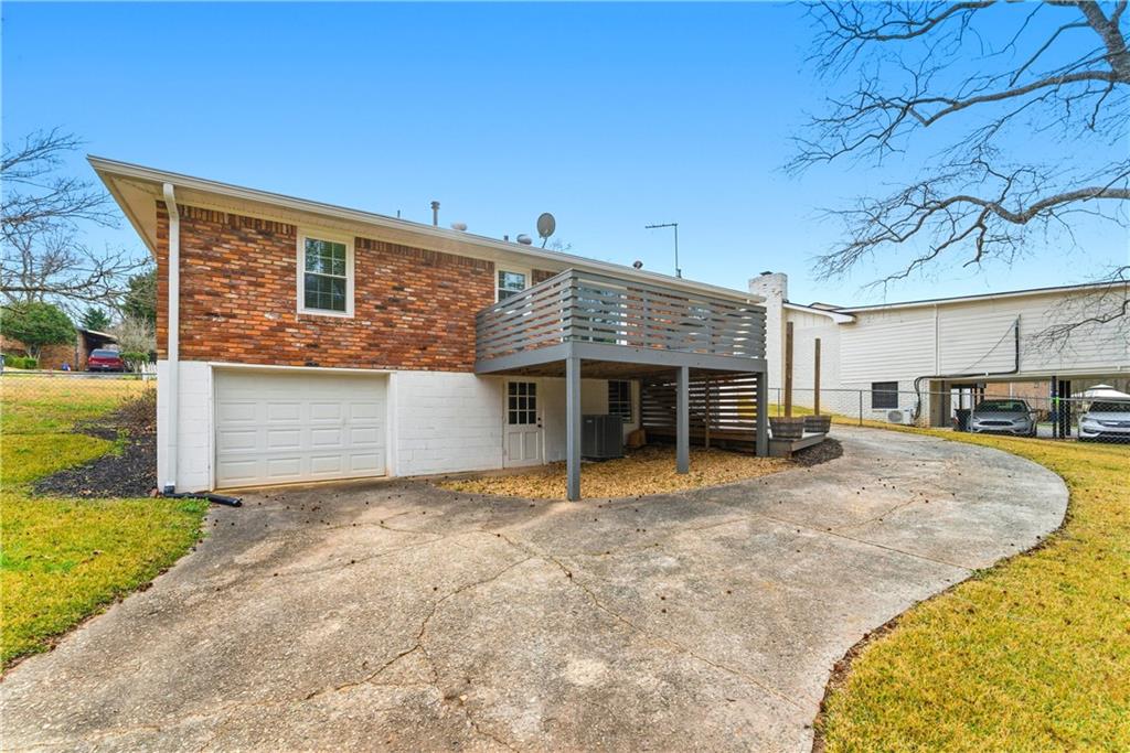 2975 Nursery Road Southeast Smyrna, GA 30082 - Photo 26 of 36 a view of a house with a backyard