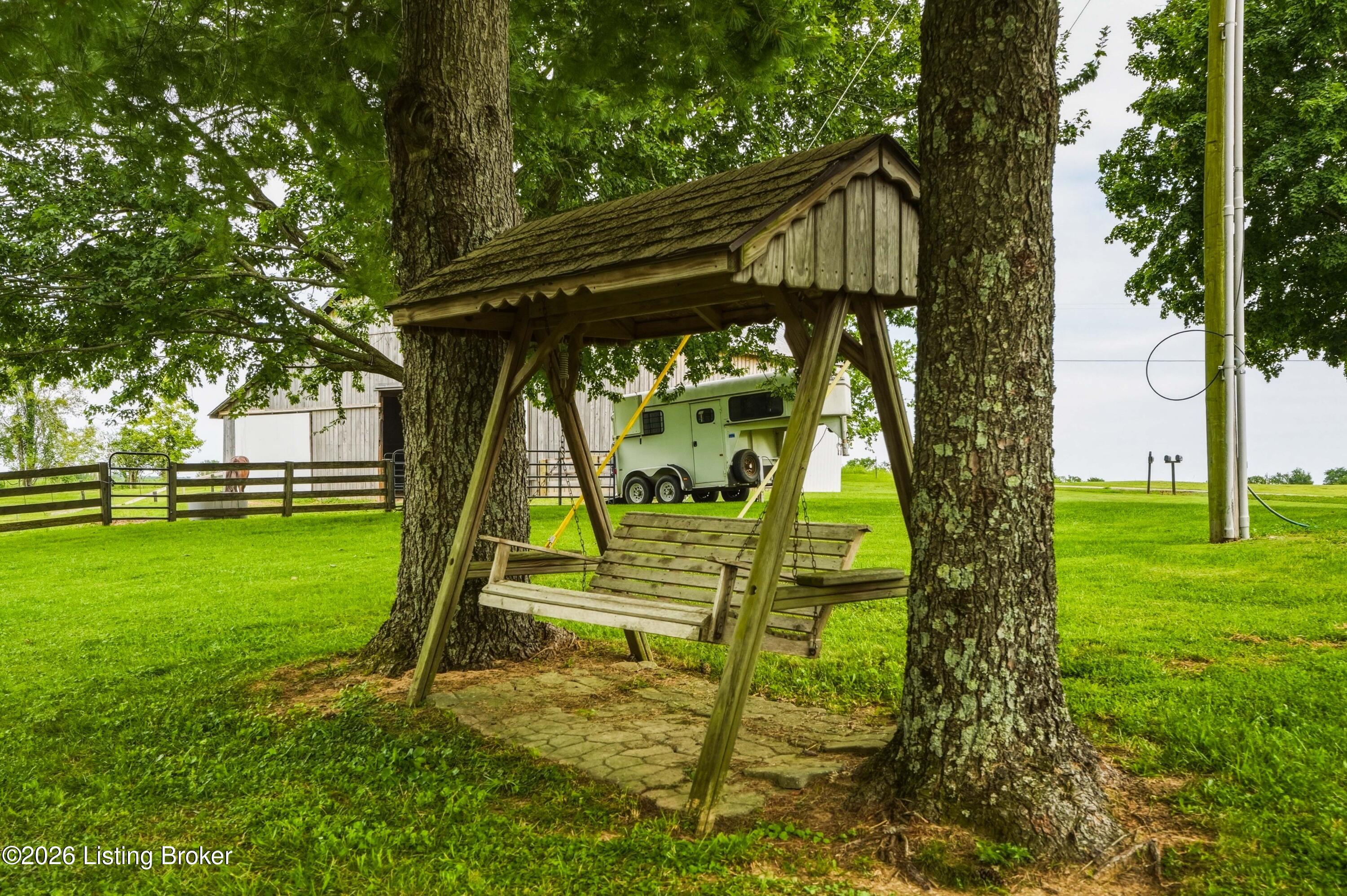 2714 Pea Ridge Road Waddy, KY 40076 - Photo 64 of 72 60_Yard_Tree_Swing