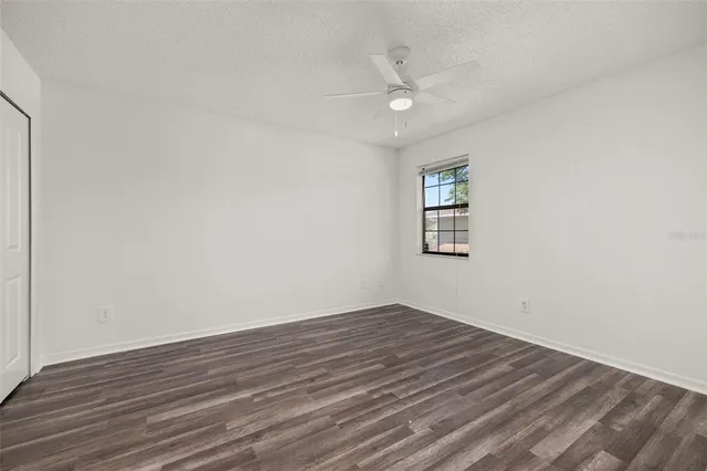wooden floor in an empty room