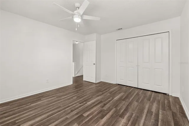 wooden floor in an empty room