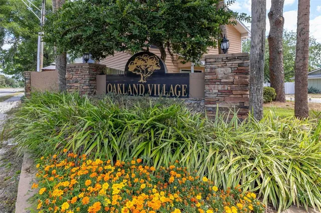 a view of a bench in the garden