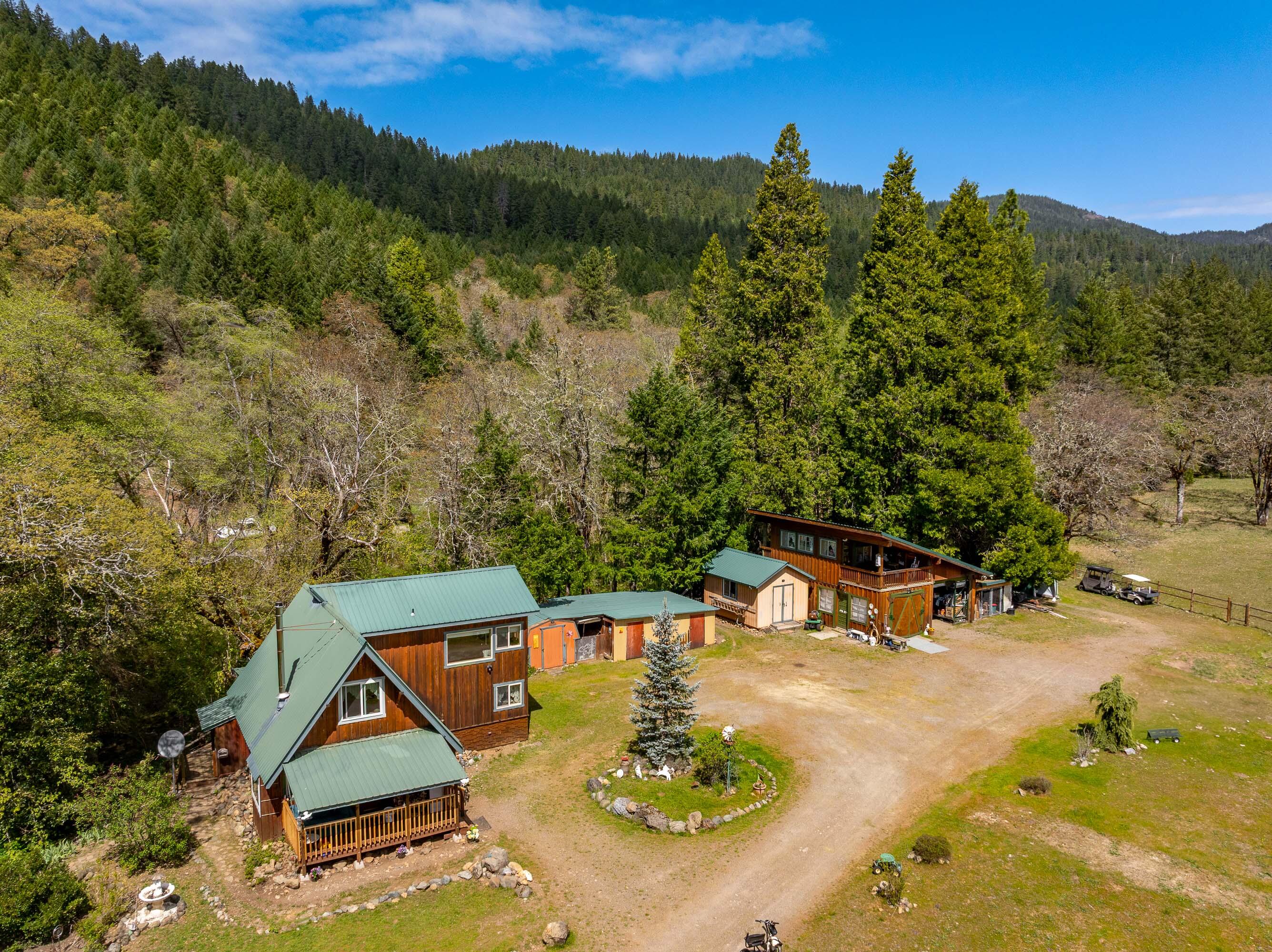 8570 Deer Creek Road Selma, OR 97538 - Photo 1 of 54 Aerial View