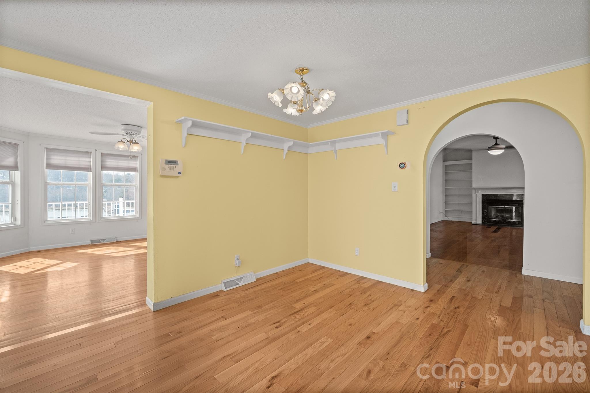 2991 Sam Houser Road Vale, NC 28168 - Photo 8 of 48 wooden floor in an empty room with a window