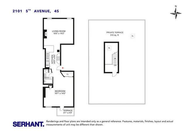 a view of a city with lots of trees
