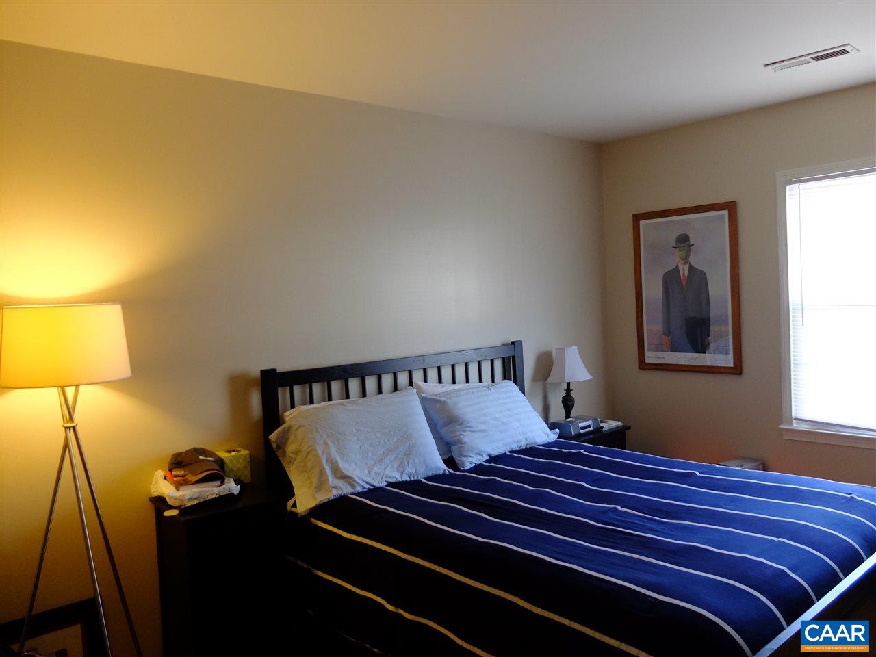115 Hessian Hills Ridge, Unit 3 Charlottesville, VA 22901 - Photo 10 of 22 a bedroom with a bed and a lamp