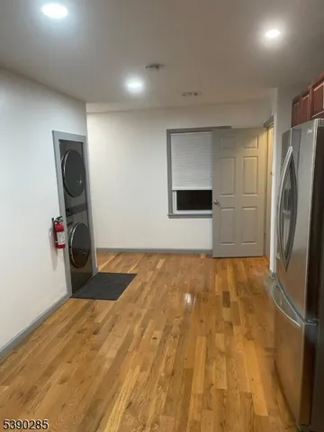 a view of a livingroom with a fireplace