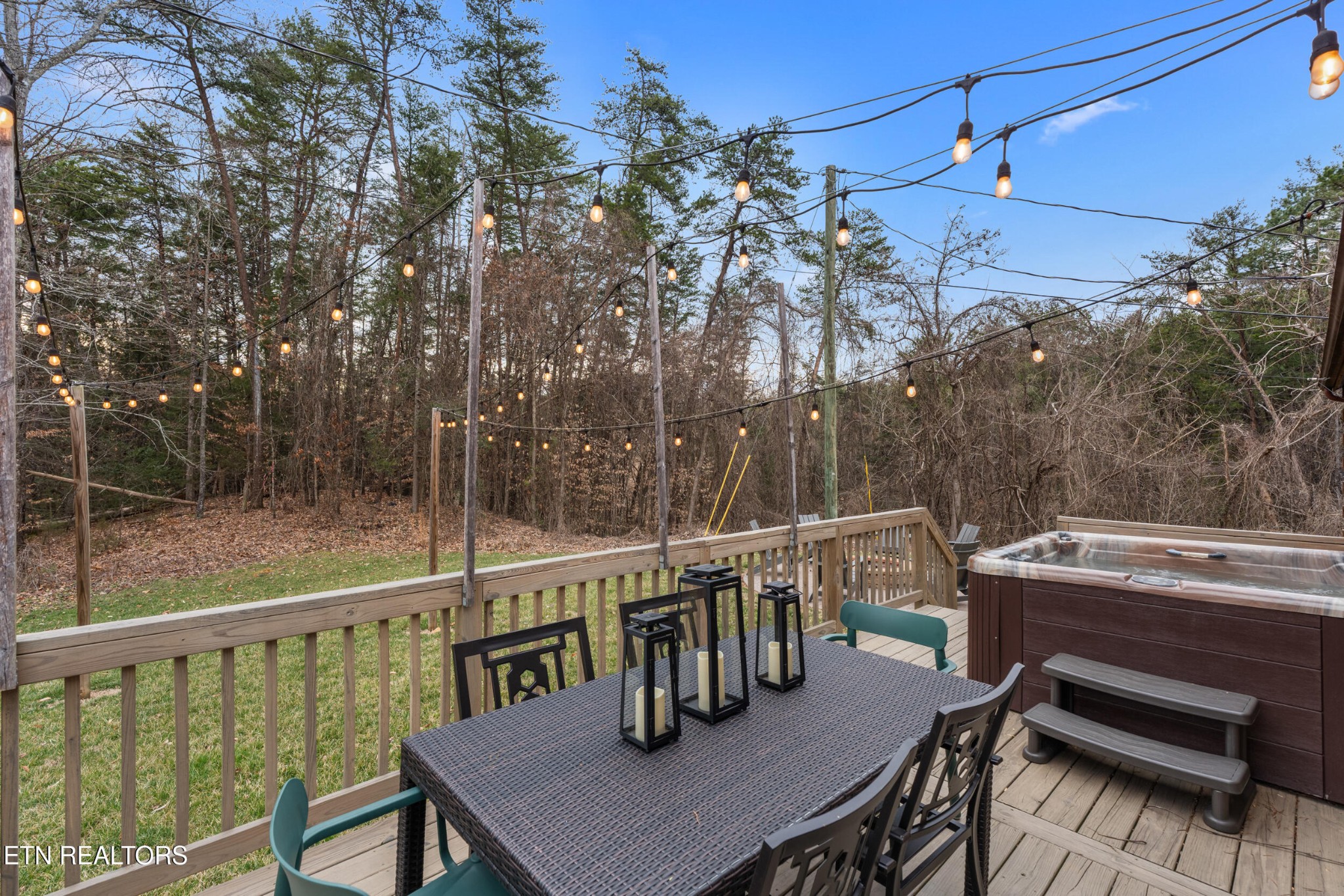 1132 Pinyon Circle Sevierville, TN 37863 - Photo 20 of 25 a view of a chairs and table on the deck