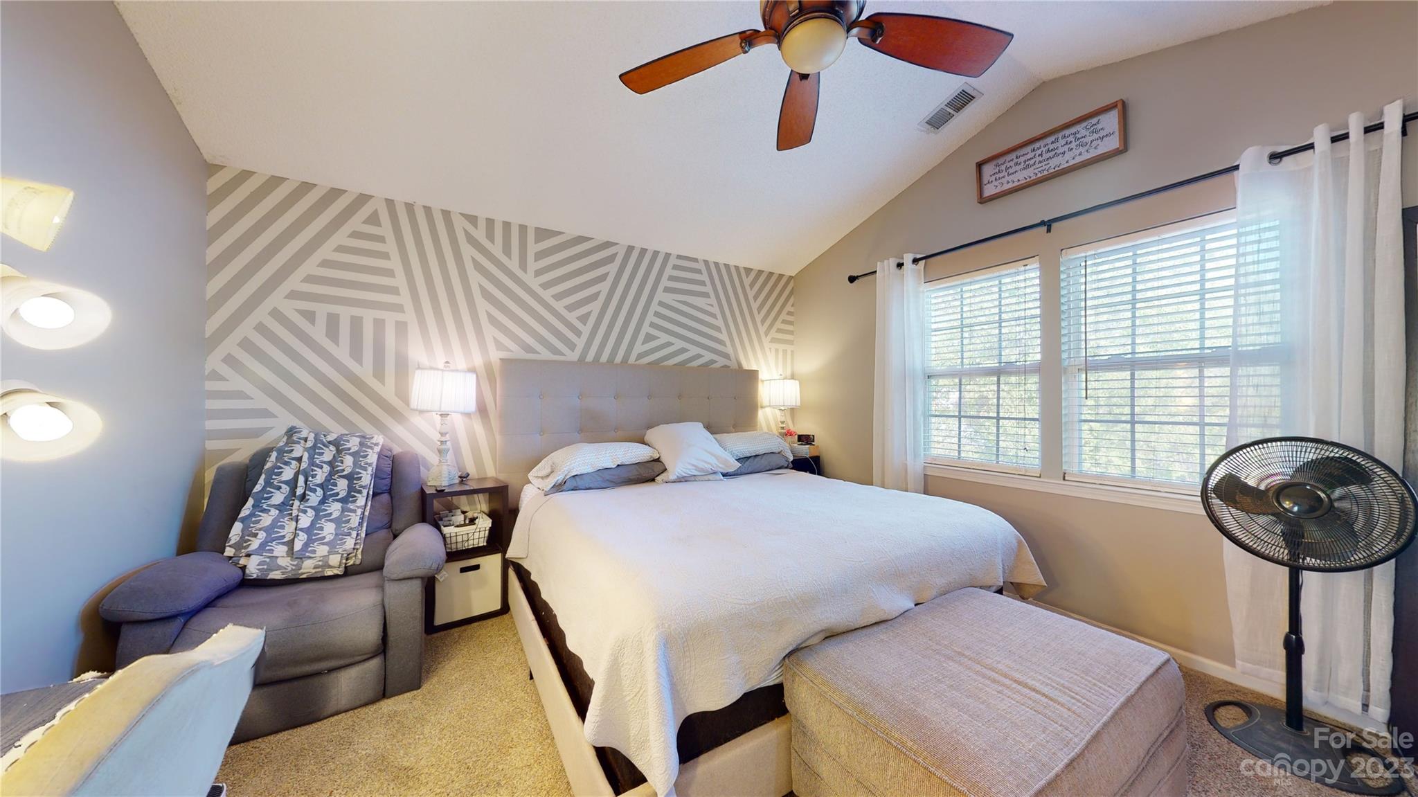 1007 Great Falls Drive Monroe, NC 28110 - Photo 22 of 45 a bedroom with furniture and a large window