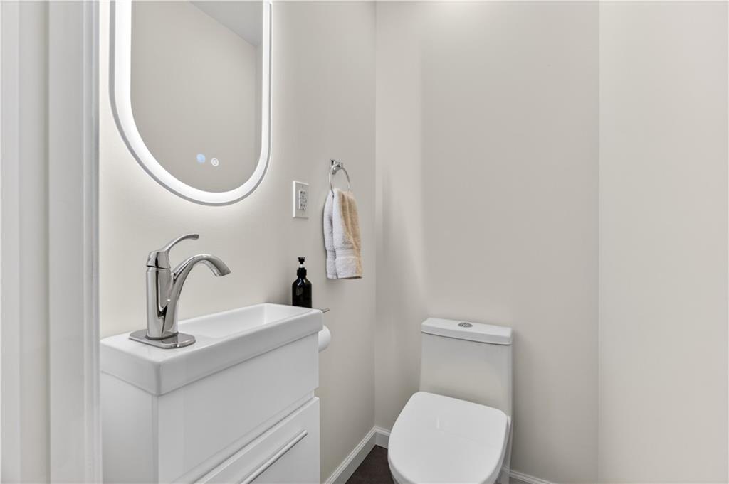 7177 Shannon Road Verona, PA 15147 - Photo 17 of 49 Bathroom, 1st floor powder room conveniently located between Living Room & Kitchen