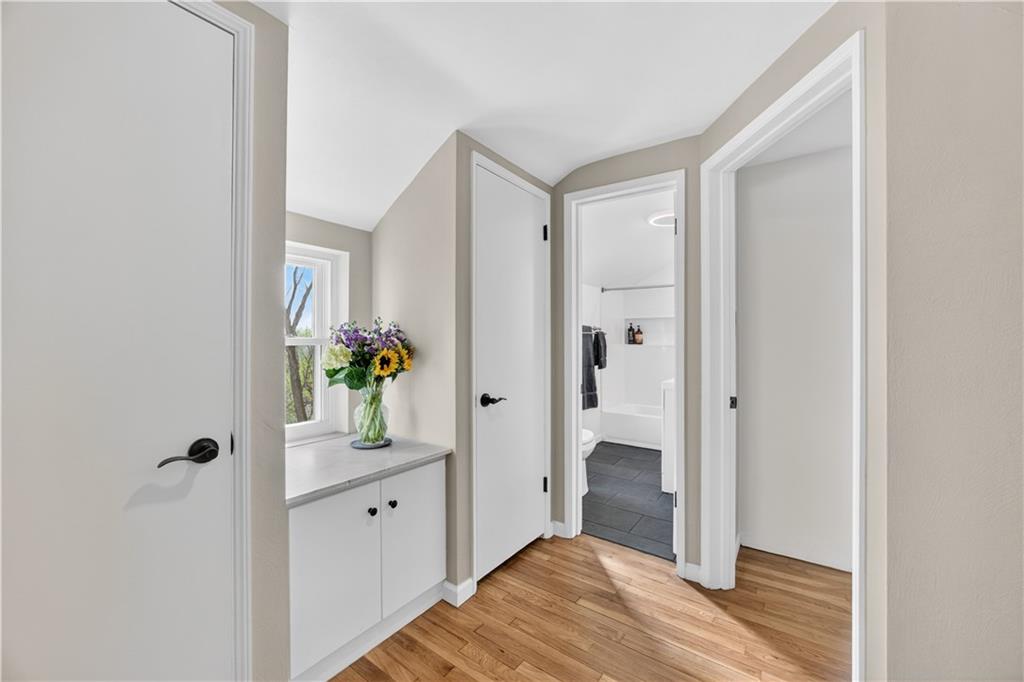 7177 Shannon Road Verona, PA 15147 - Photo 18 of 49 2nd Floor landing at top of stairs, Hall closets, view of bathroom