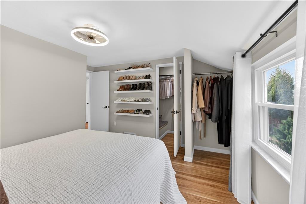 7177 Shannon Road Verona, PA 15147 - Photo 23 of 49 Bedroom 2 (12x11), with large closet, shelves & extra hanging