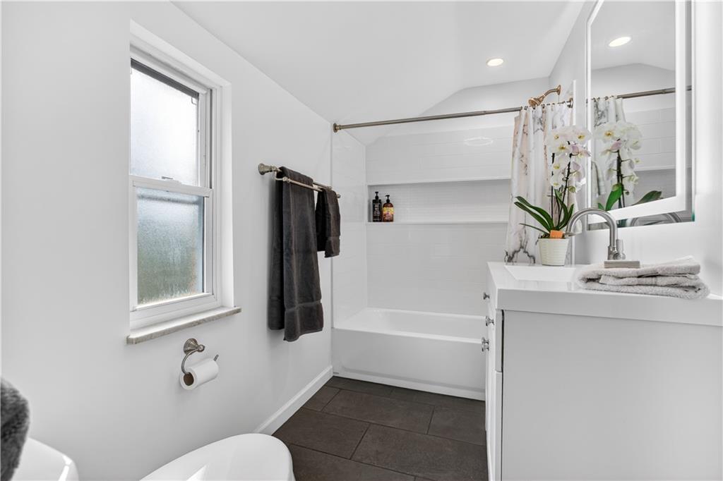 7177 Shannon Road Verona, PA 15147 - Photo 26 of 49 Bathroom-Main Full Bath, 2nd floor, elegant & completely modern