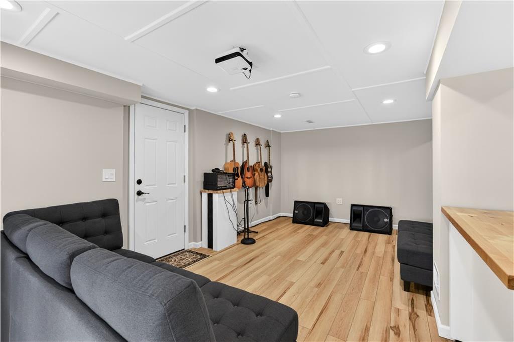 7177 Shannon Road Verona, PA 15147 - Photo 29 of 49 Den (19x17), lower level walkout family space with Wet Bar