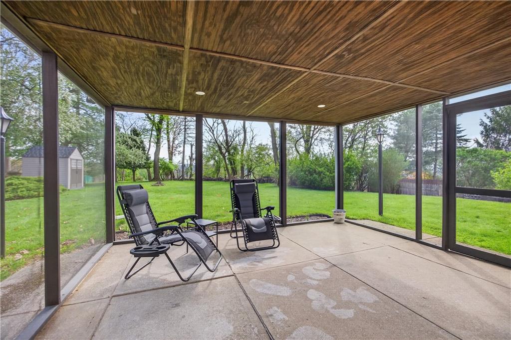 7177 Shannon Road Verona, PA 15147 - Photo 32 of 49 Back screened in patio, off of Den