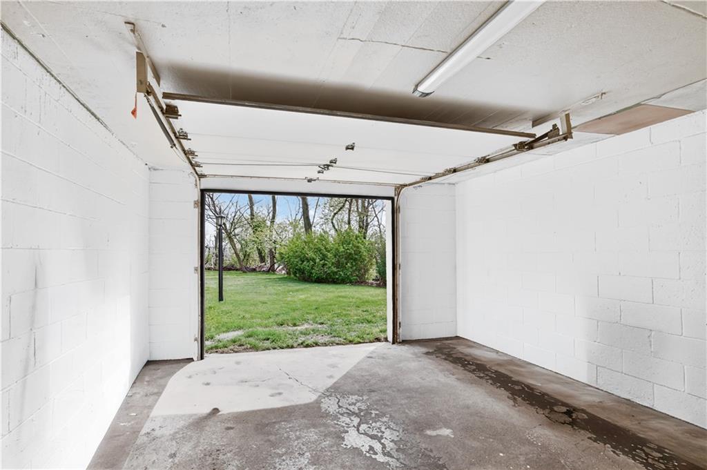 7177 Shannon Road Verona, PA 15147 - Photo 37 of 49 Garage, integral drive through garage, great access for back yard