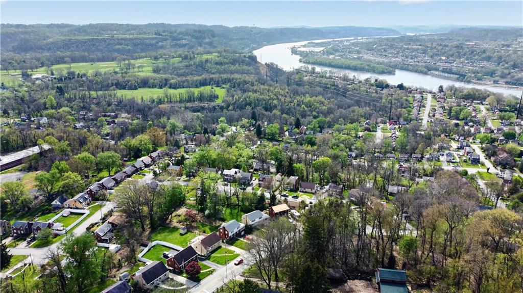 7177 Shannon Road Verona, PA 15147 - Photo 49 of 49 View of neighborhood & Allegheny River toward Oakmont and Varona