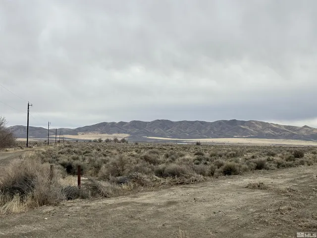 a view of an outdoor space and mountain view