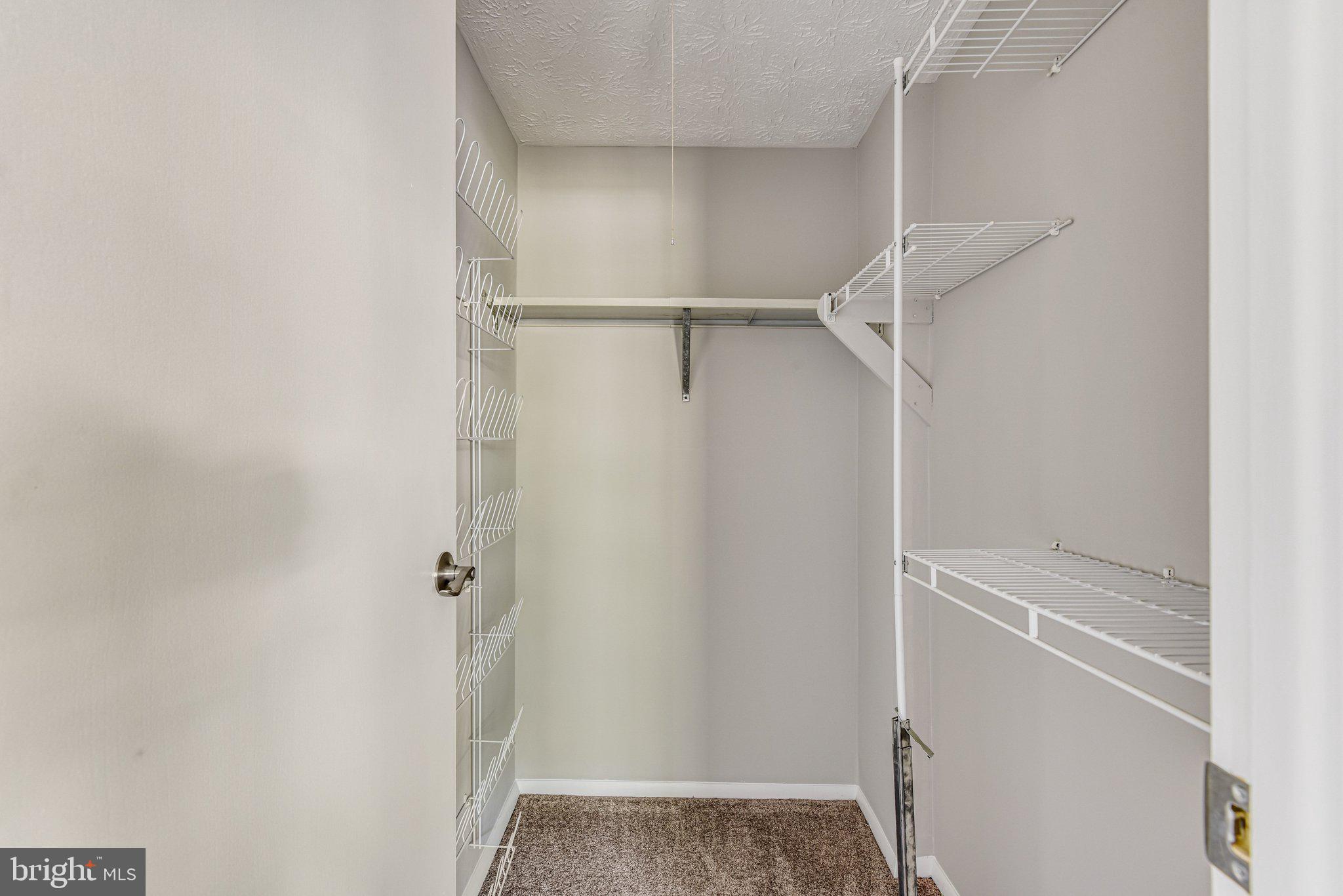 8339 Bark Tree Court Springfield, VA 22153 - Photo 15 of 23 a view of walk in closet with empty racks