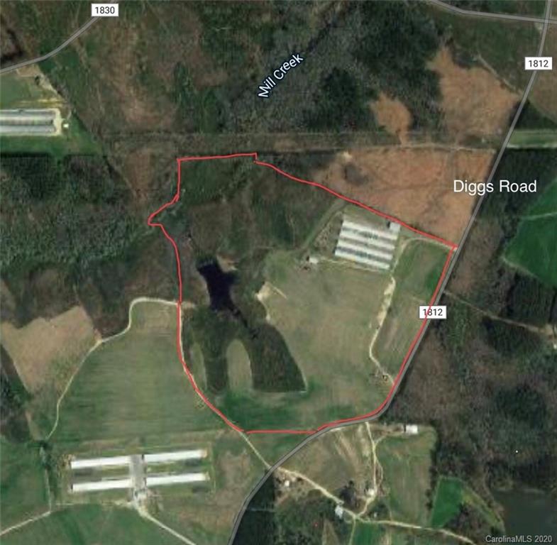 7876 Diggs Road Morven, NC 28119 - Photo 1 of 2 an aerial view of a highlighted house