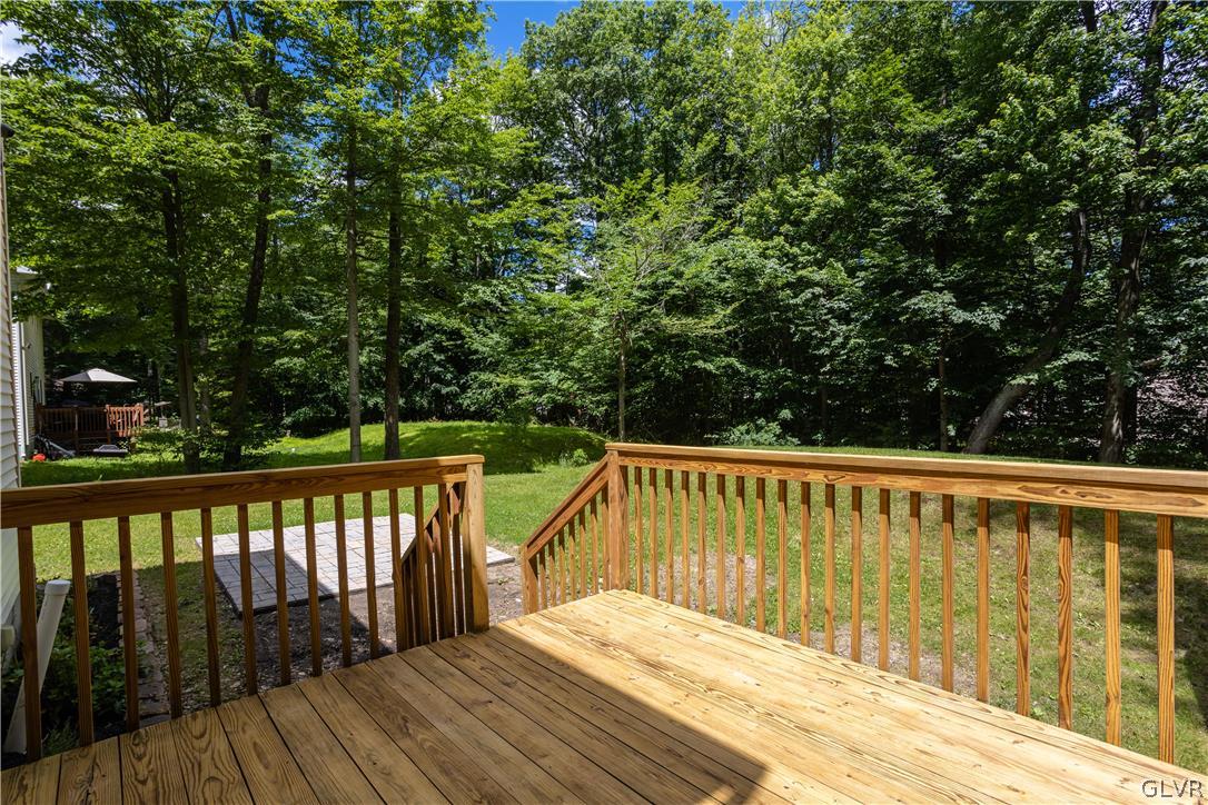 3348 Oberon Road Tobyhanna, PA 18466 - Photo 20 of 22 a view of deck with wooden floor and fence