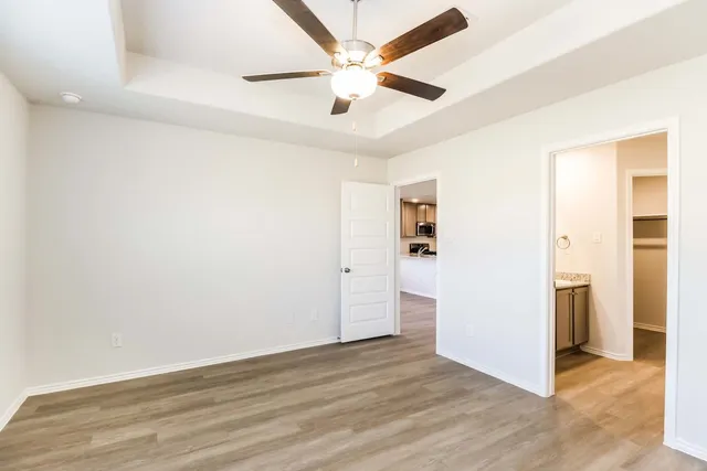 wooden floor in an empty room