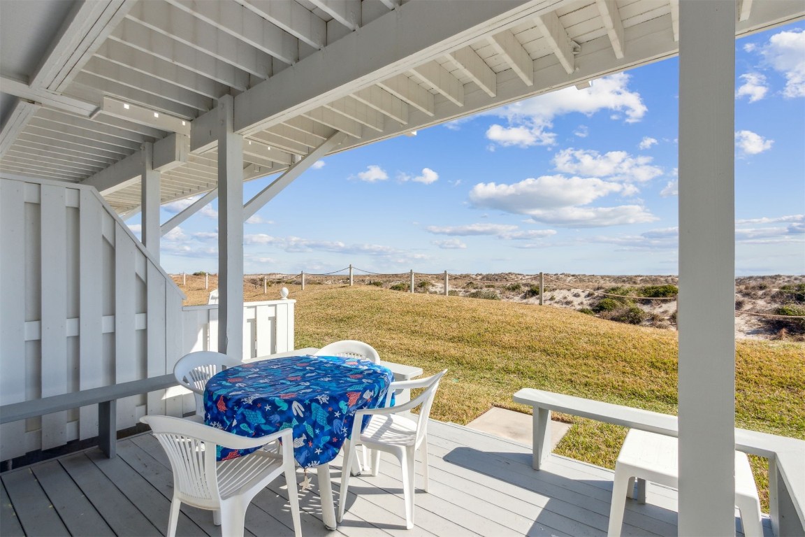 95078 Sandpiper Loop Fernandina Beach, FL 32034 - Photo 14 of 38 a view of a balcony with an ocean view