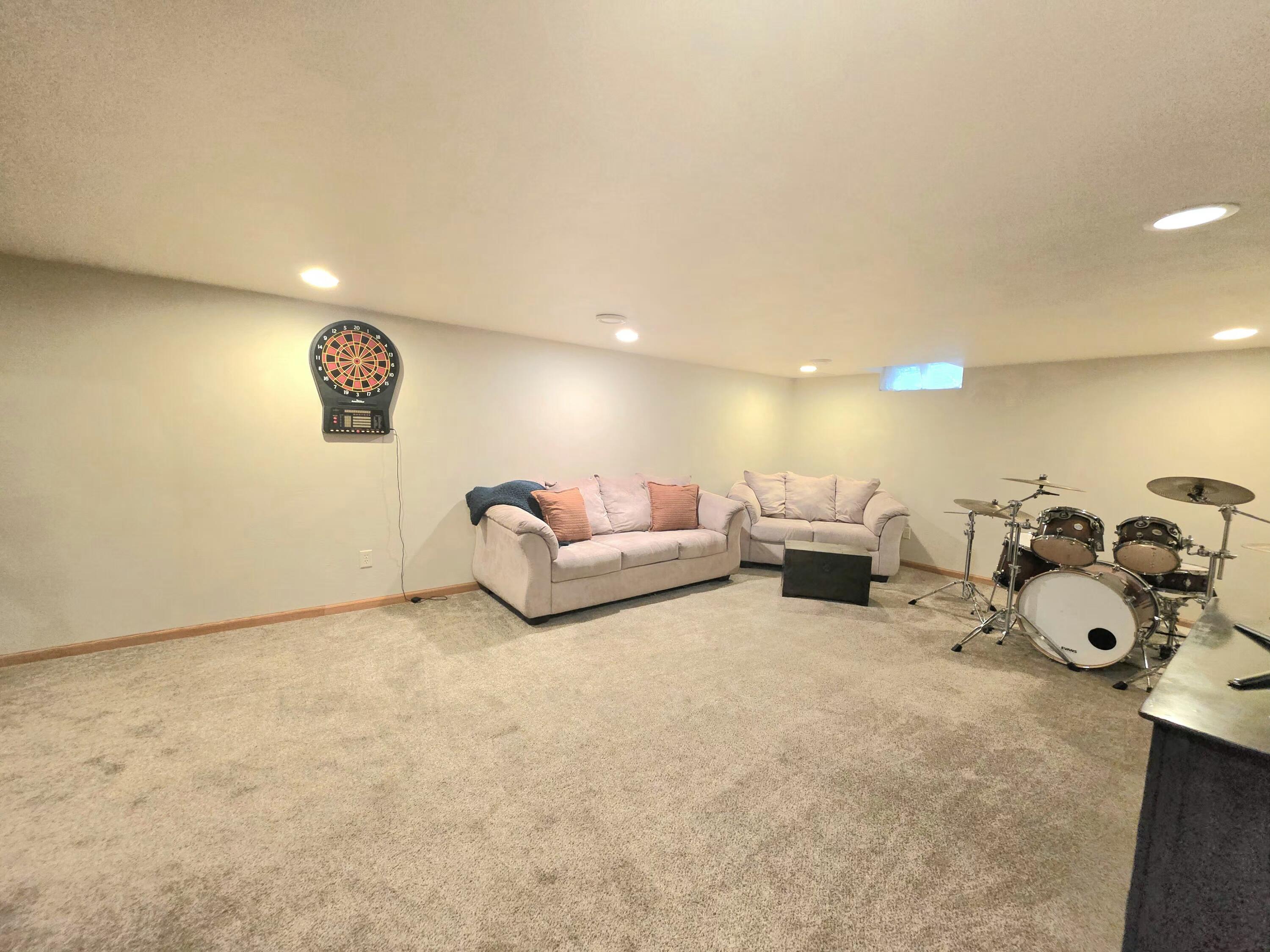 566 Riford Road Neenah, WI 54956 - Photo 44 of 63 Lower level Rec room