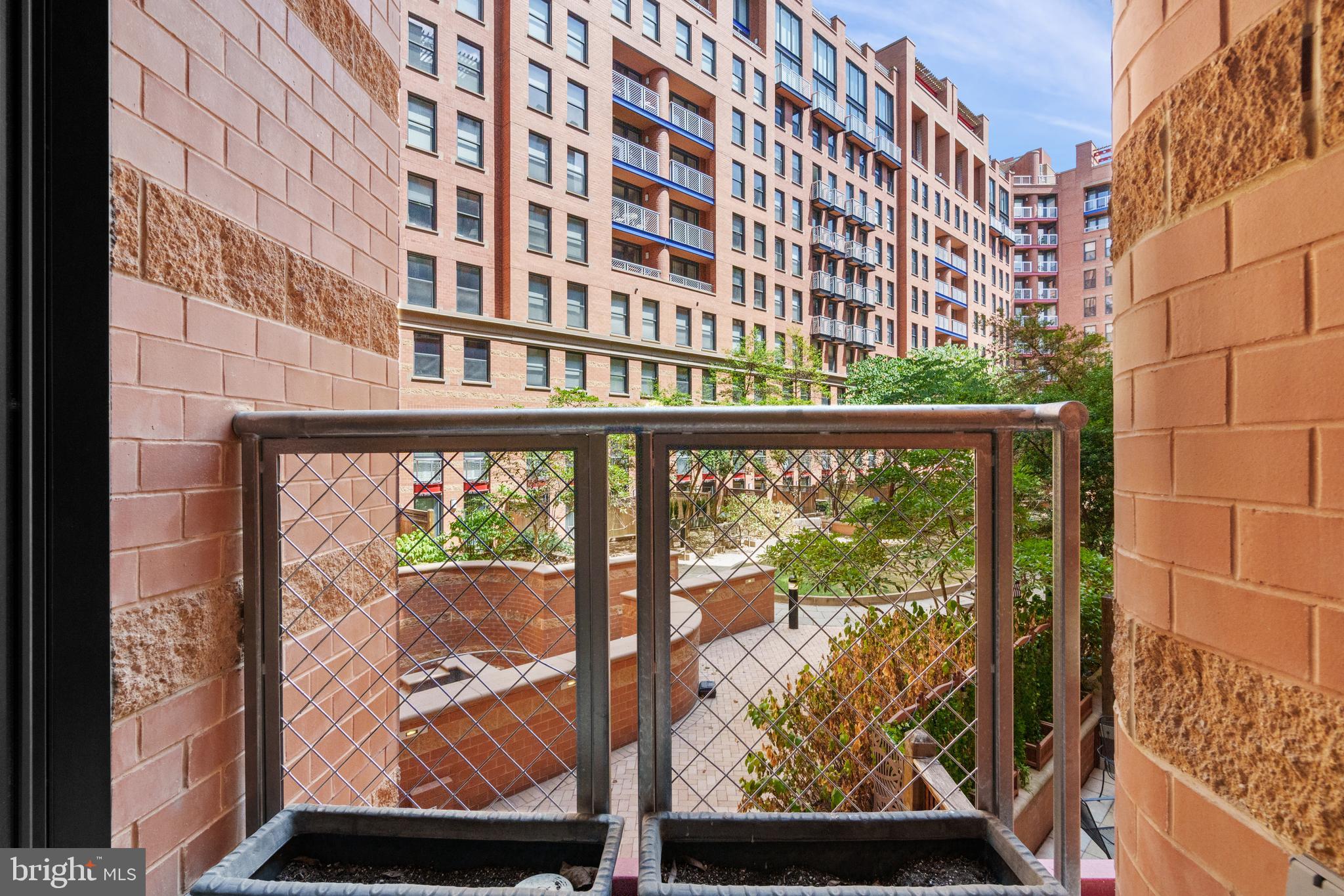 616 E Street Northwest, Unit 304 Washington, DC 20004 - Photo 25 of 53 a view of a building from a window