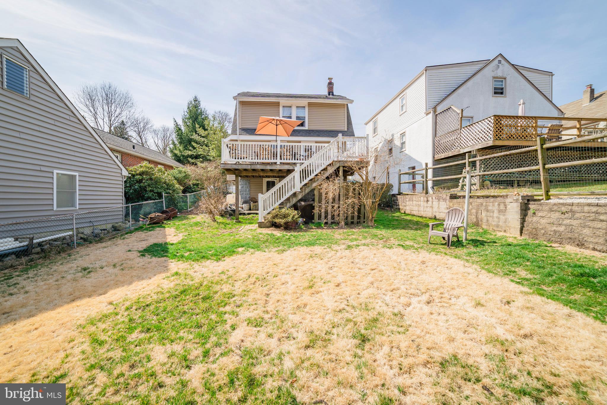 7 Chestnut Parkway Wallingford, PA 19086 - Photo 11 of 50 a view of a house with backyard and a tree