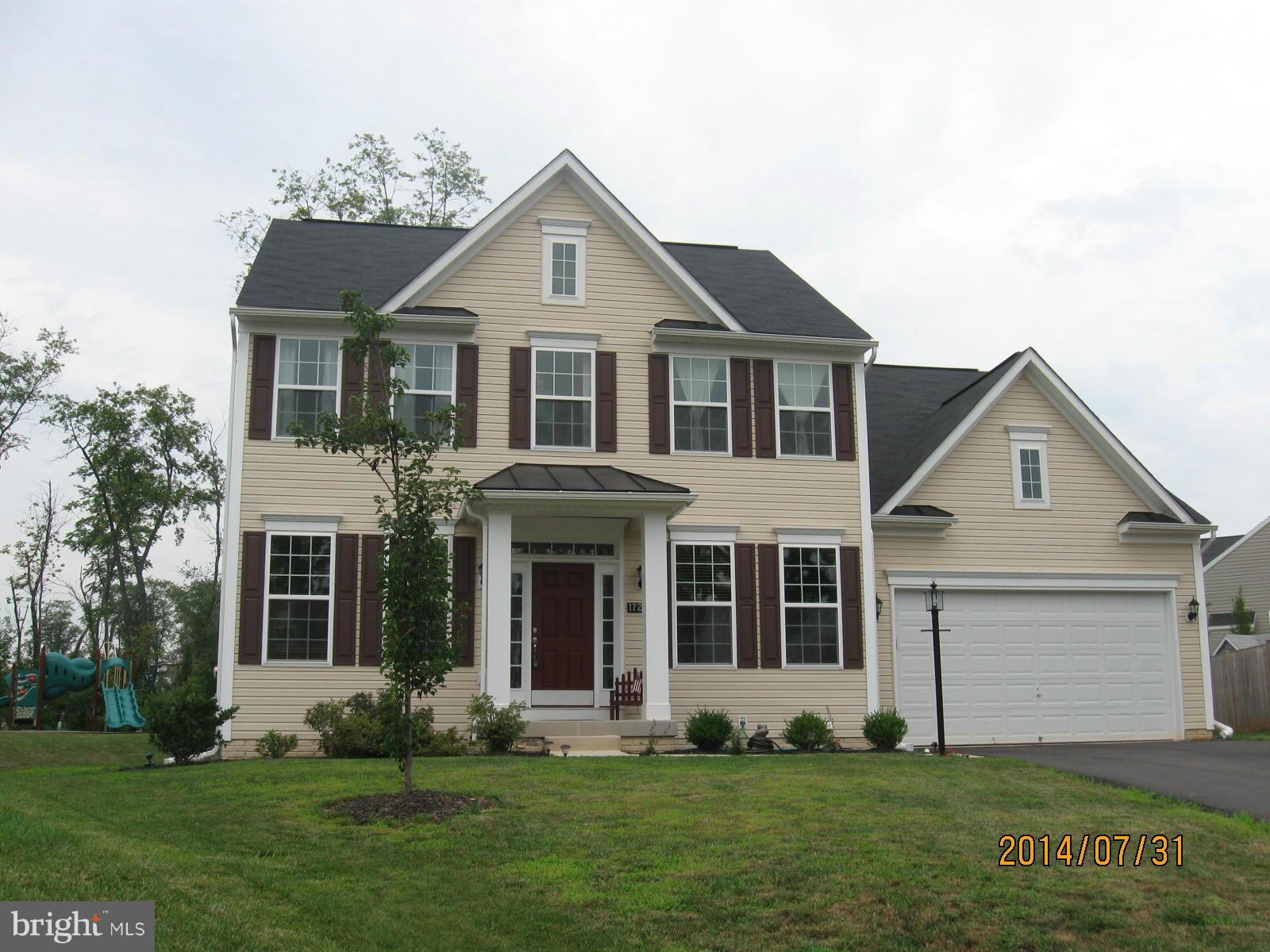 1722 Fletchers Drive Point of Rocks, MD 21777 - Photo 1 of 30 a front view of a house with a yard