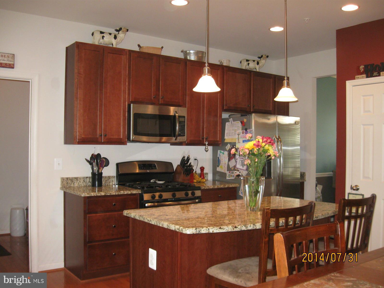 1722 Fletchers Drive Point of Rocks, MD 21777 - Photo 4 of 30 a kitchen with stainless steel appliances granite countertop a stove a sink and a microwave