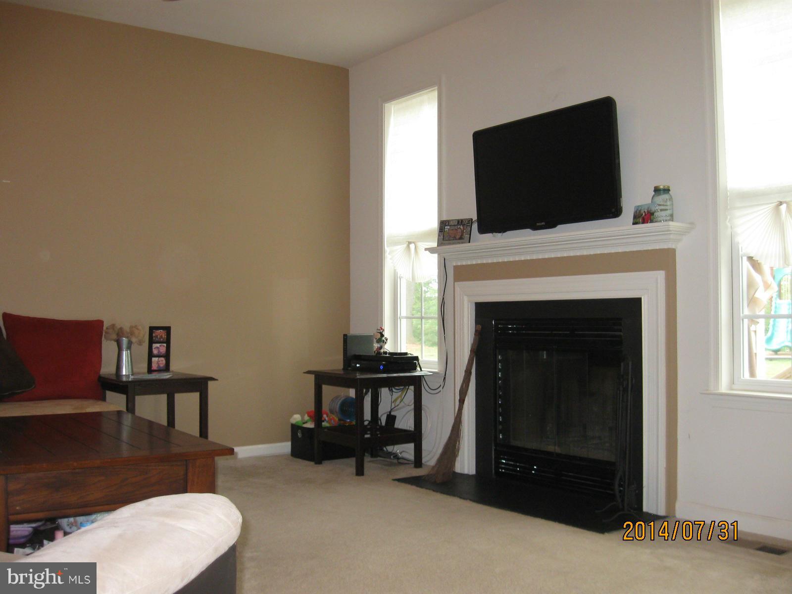 1722 Fletchers Drive Point of Rocks, MD 21777 - Photo 10 of 30 a living room with furniture and a fireplace