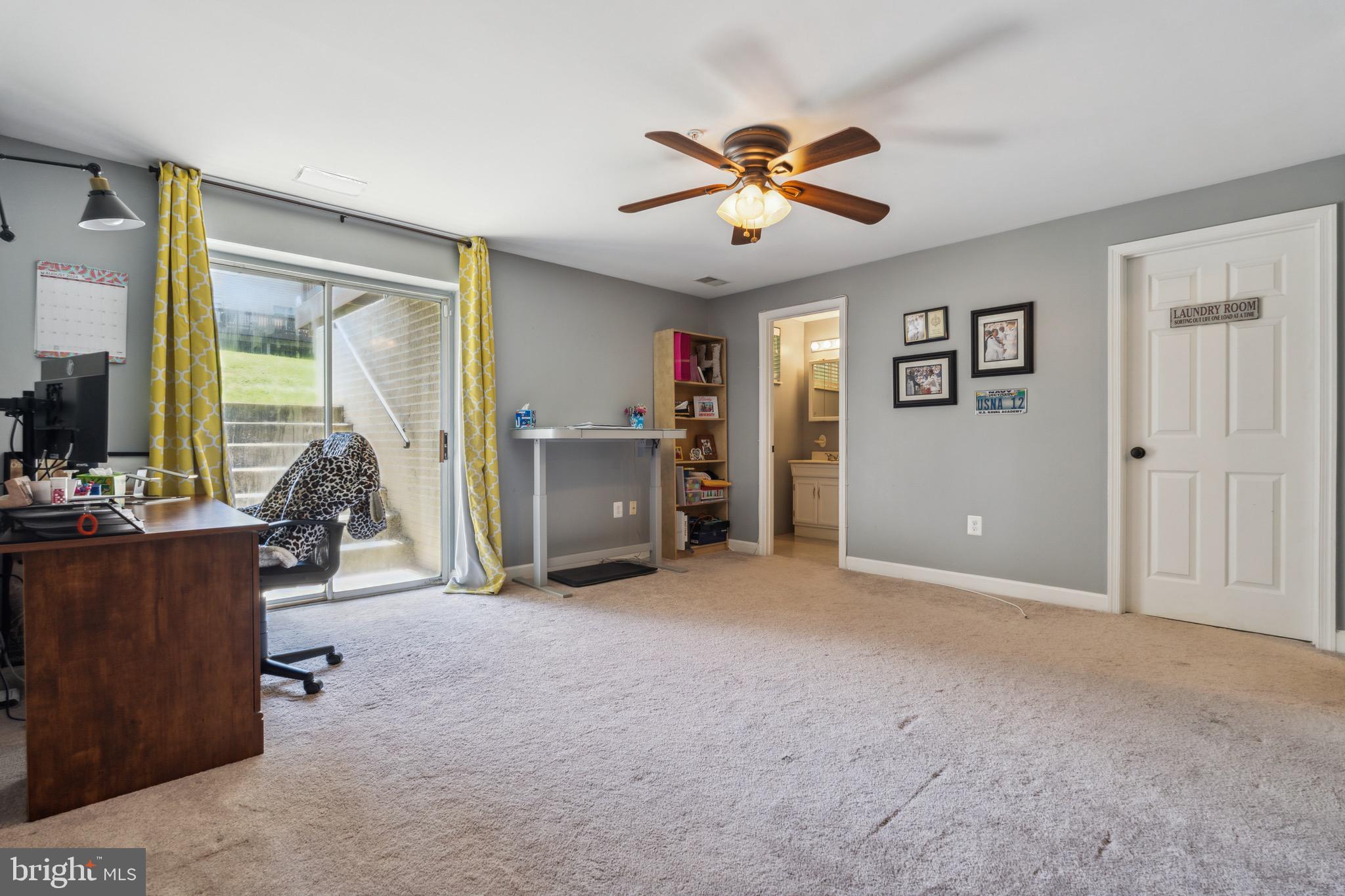 19 Stridesham Court Baltimore, MD 21209 - Photo 20 of 24 Finished basement/
Bedroom 4/Office