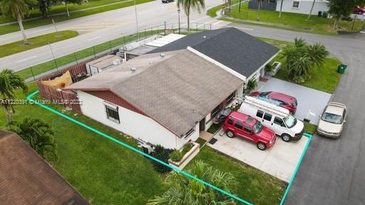 14025 Southwest 56th Terrace Miami, FL 33183 - Photo 7 of 8 an aerial view of a house with pool