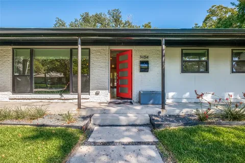 a view of a house with a porch