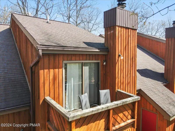 a view of balcony and deck