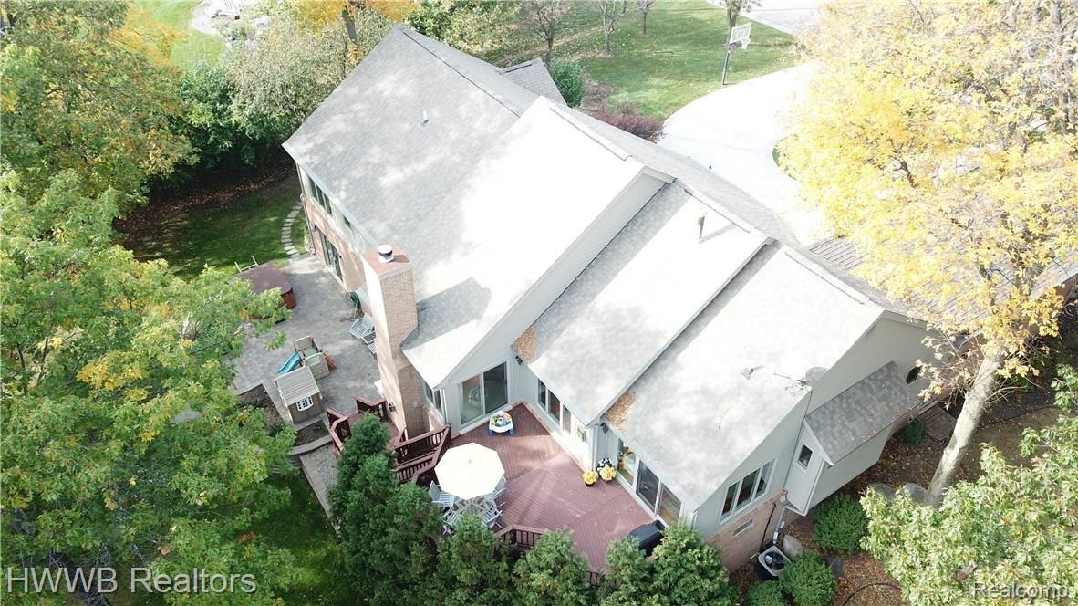 1945 Cedaredge Road Rochester, MI 48306 - Photo 5 of 44 Overhead View