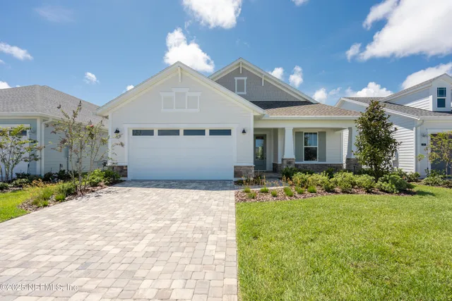 a view of a garden from a window