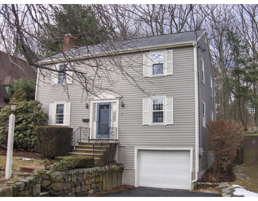 27 Downing Road Lexington, MA 02421 - Photo 1 of 11 a view of a house with a yard